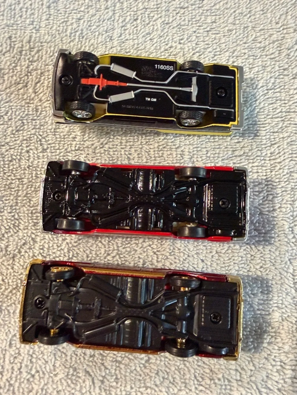 Racing Champions Chevy Impala Die-Cast Car Set of 3 Classic Vehicles Collection